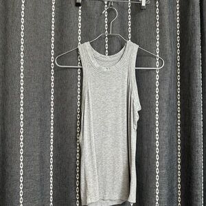 Gray Sleeveless Women's Top